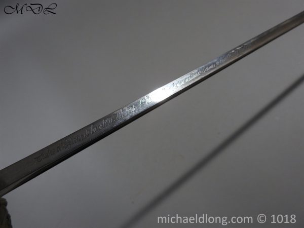 French WW1 1896 model Cavalry Officer's Sword - Image 13