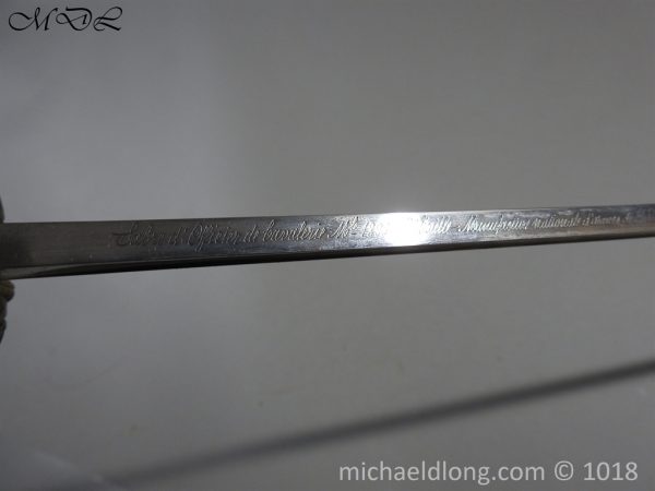 French WW1 1896 model Cavalry Officer's Sword - Image 12