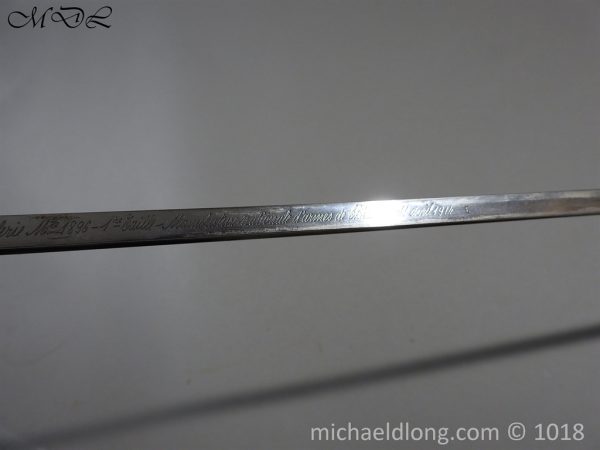 French WW1 1896 model Cavalry Officer's Sword - Image 11