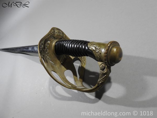 French WW1 1896 model Cavalry Officer's Sword - Image 4