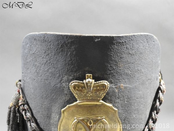 British 1814 Belgic "Waterloo" Shako - Image 2
