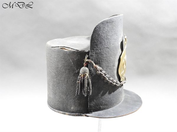 British 1814 Belgic "Waterloo" Shako - Image 5