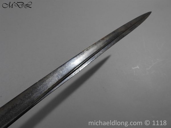 British Pipeback Officer's Victorian Naval Sword - Image 7