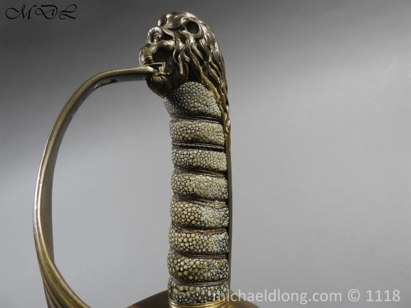 British Pipeback Officer's Victorian Naval Sword - Image 5