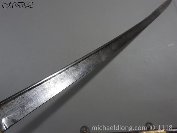 British Pipeback Officer's Victorian Naval Sword - Image 10