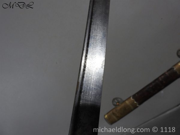 British Pipeback Officer's Victorian Naval Sword - Image 9