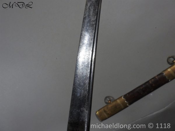 British Pipeback Officer's Victorian Naval Sword - Image 6