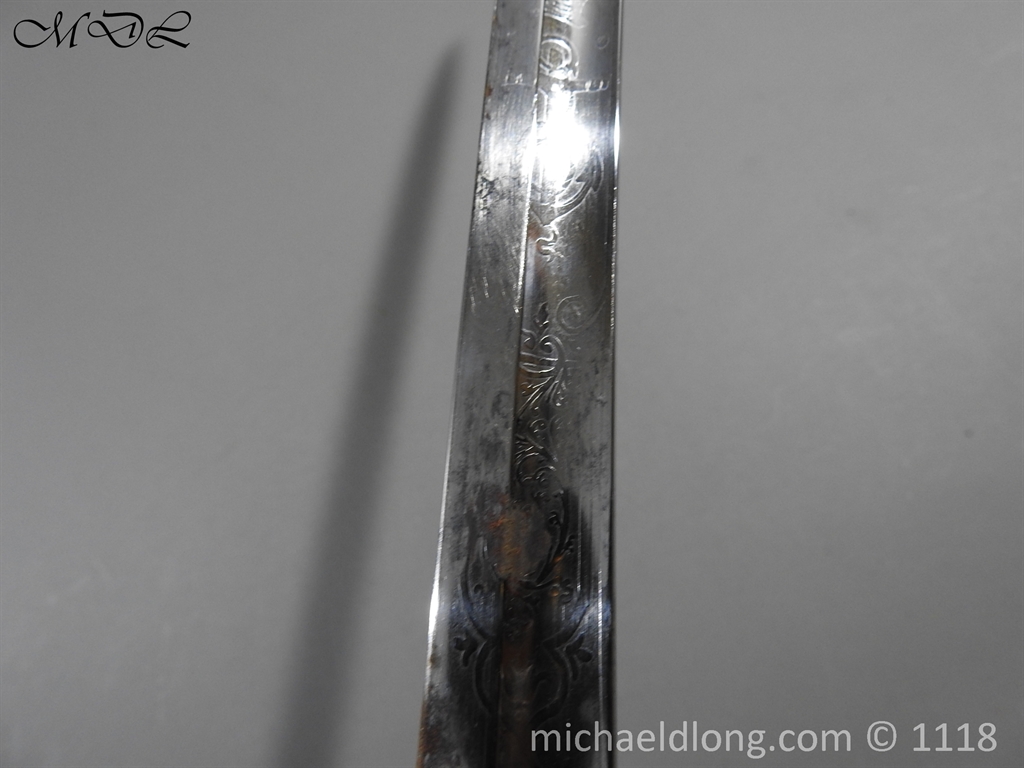 British Officer's Victorian Naval Sword By Seymour Devonport - Image 12