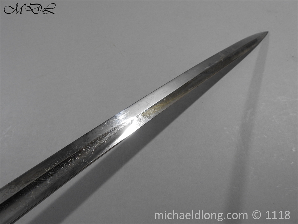 British Officer's Victorian Naval Sword By Seymour Devonport - Image 10