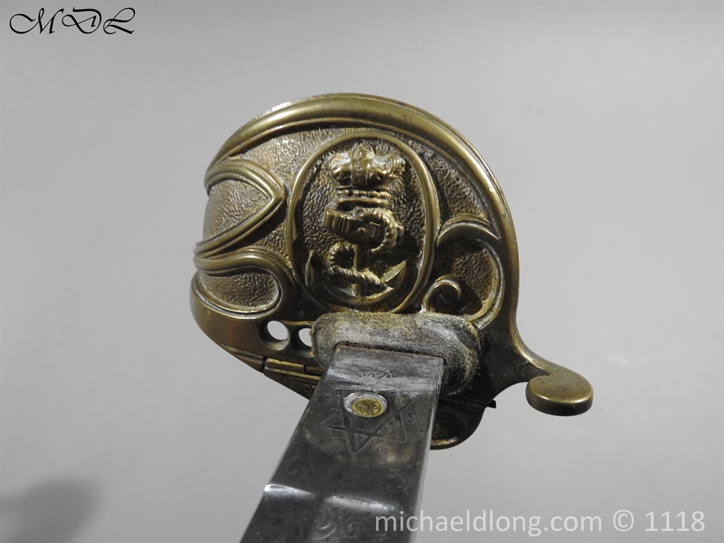 British Officer's Victorian Naval Sword By Seymour Devonport - Image 9