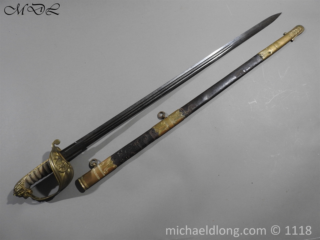 British Georgian Officer’s Naval Sword – Michael D Long Ltd | Antique ...