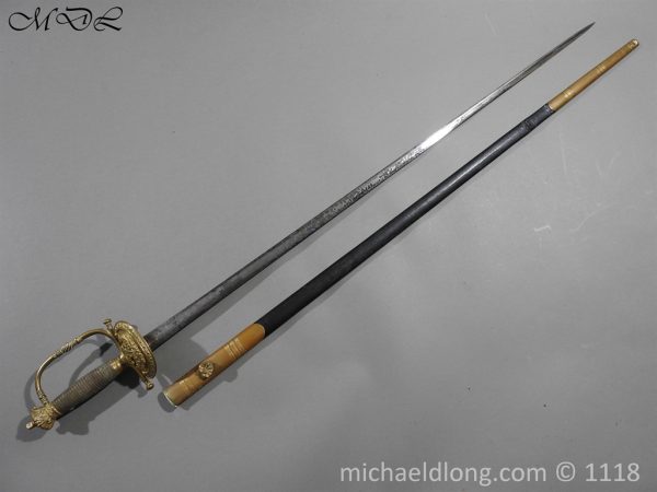 British Victorian Court Sword