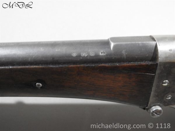 British Gibbs Farquharson Military Target Rifle.C.1874 - Image 7