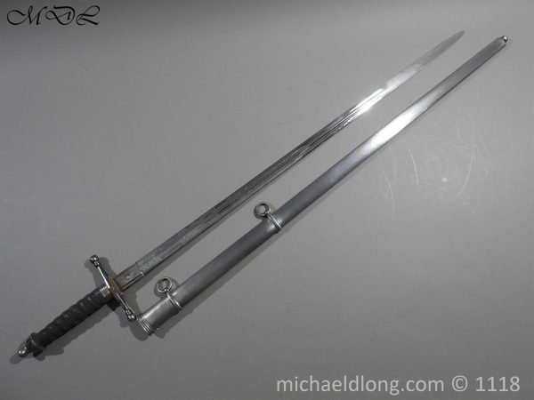 Scottish Highlanders Cross Hilt Sword dated Xmas 1912