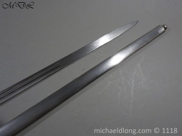 Scottish Highlanders Cross Hilt Sword dated Xmas 1912 - Image 8