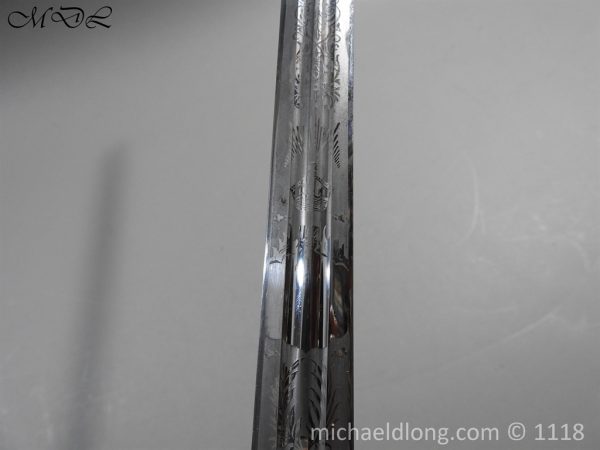 Scottish Highlanders Cross Hilt Sword dated Xmas 1912 - Image 14