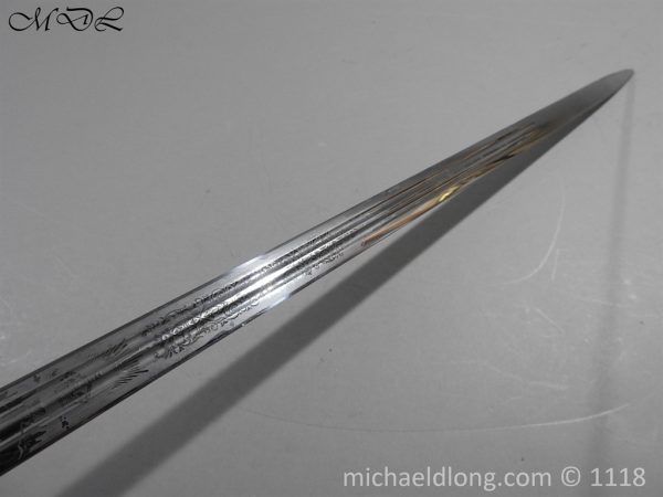 Scottish Highlanders Cross Hilt Sword dated Xmas 1912 - Image 15