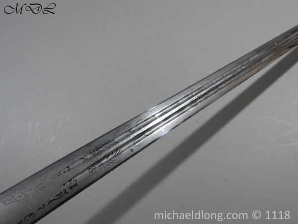 Scottish Highlanders Cross Hilt Sword dated Xmas 1912 - Image 19