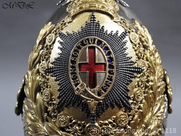 Royal Horse Guards Cased Officer's Helmet by Hawkes - Image 9