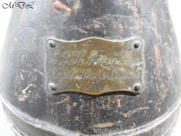 Royal Horse Guards Cased Officer's Helmet by Hawkes - Image 3
