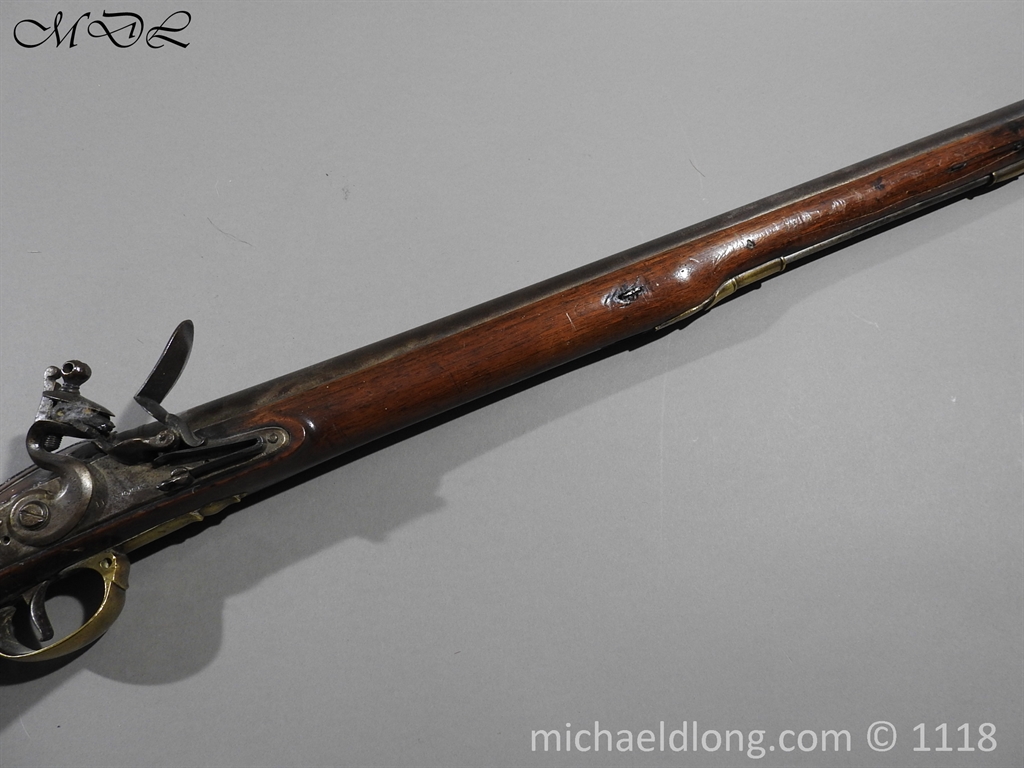 British Musket Bore Flintlock Cavalry Carbine by Nock - Image 19