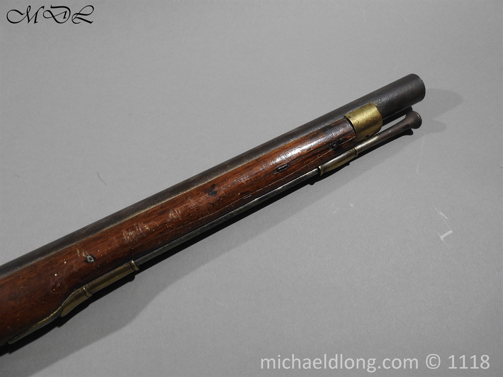 British Musket Bore Flintlock Cavalry Carbine by Nock - Image 18