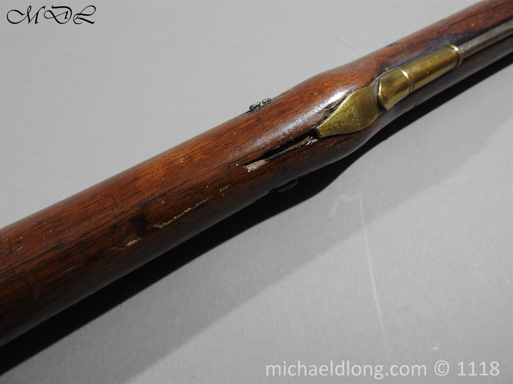 British Musket Bore Flintlock Cavalry Carbine by Nock - Image 16