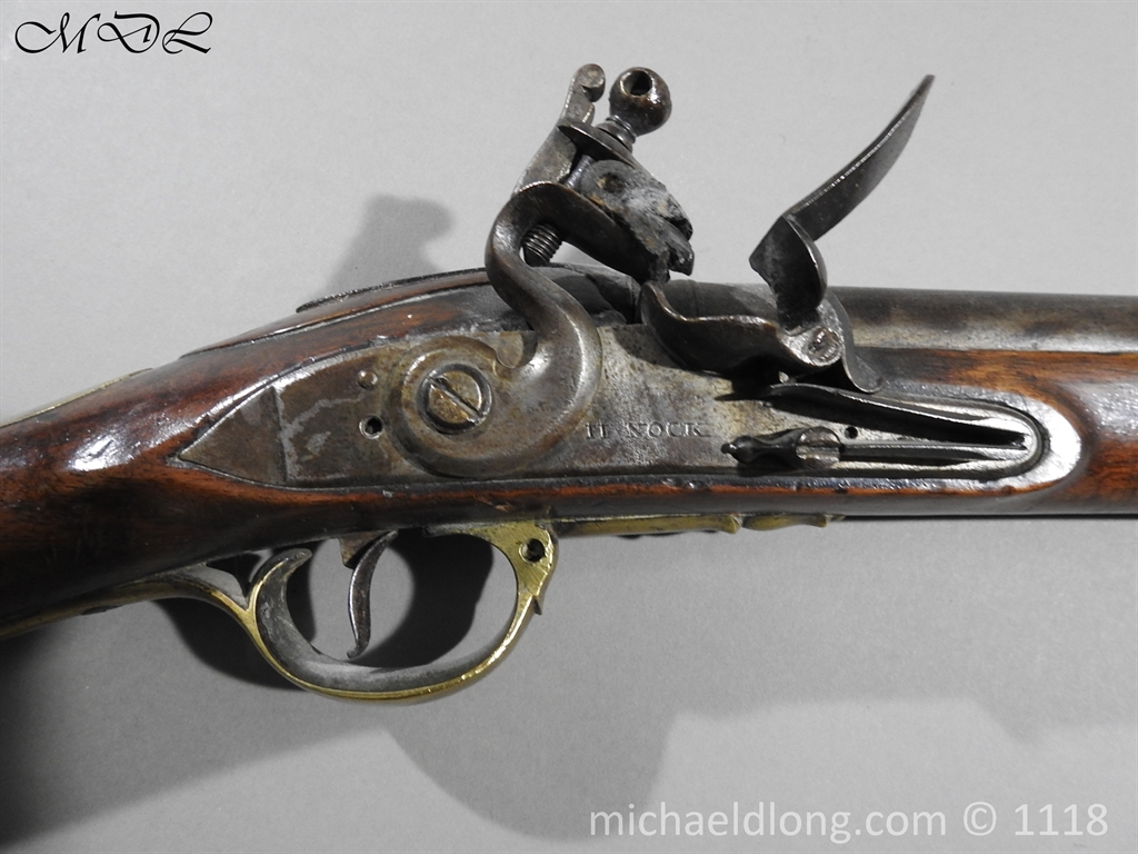 British Musket Bore Flintlock Cavalry Carbine by Nock - Image 15
