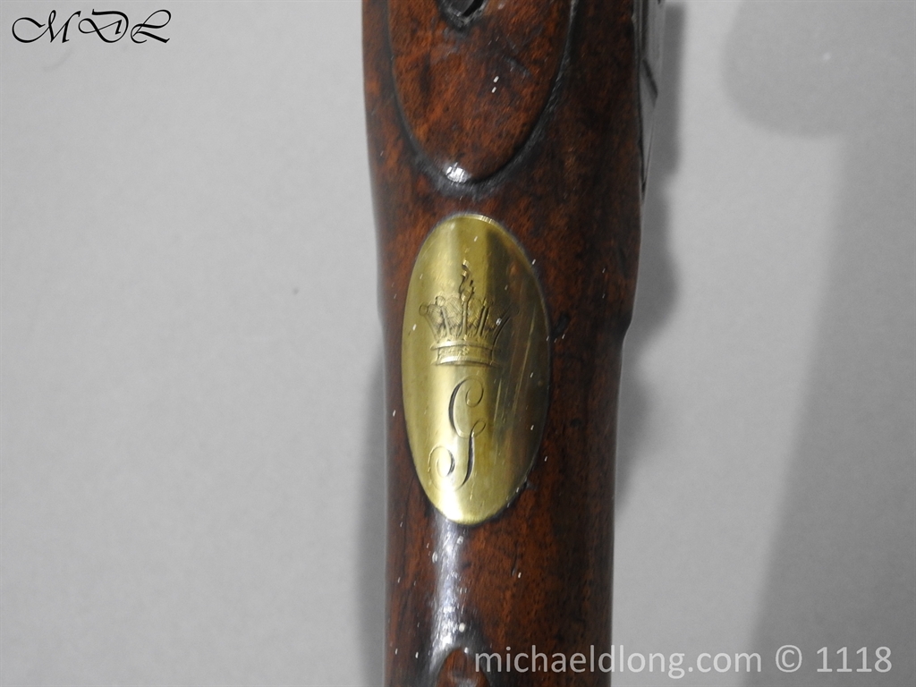 British Musket Bore Flintlock Cavalry Carbine by Nock - Image 12