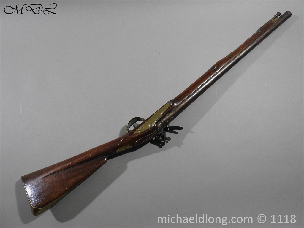 British Musket Bore Flintlock Cavalry Carbine by Nock - Image 10