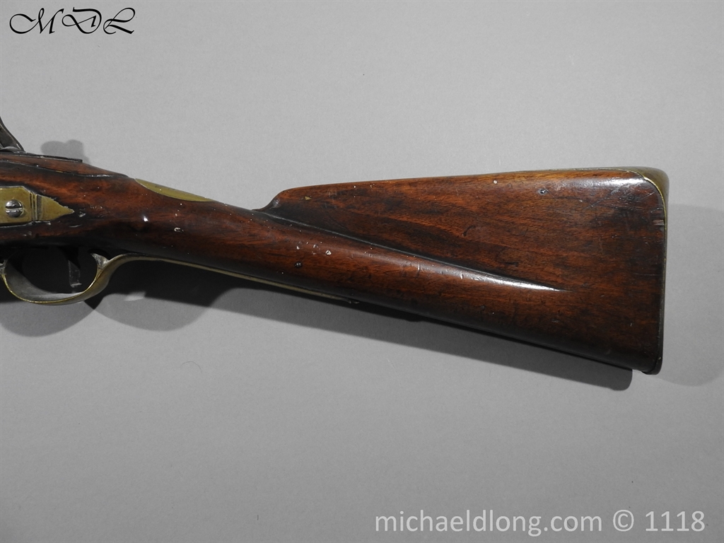 British Musket Bore Flintlock Cavalry Carbine by Nock - Image 9