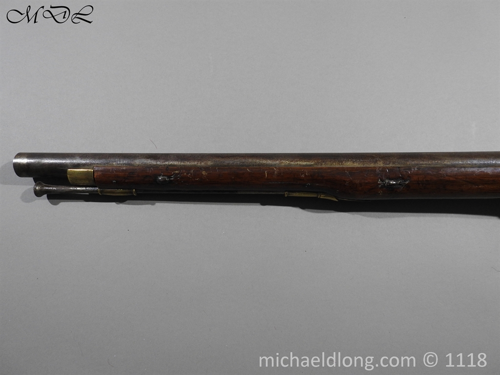 British Musket Bore Flintlock Cavalry Carbine by Nock - Image 7
