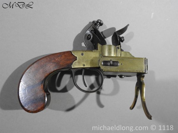 English Antique  Flintlock Tinder Lighter by Bolton - Image 2