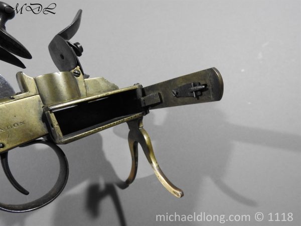 English Antique  Flintlock Tinder Lighter by Bolton - Image 13