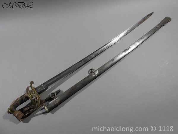 Victorian Royal Marines Light Infantry Presentation Sword
