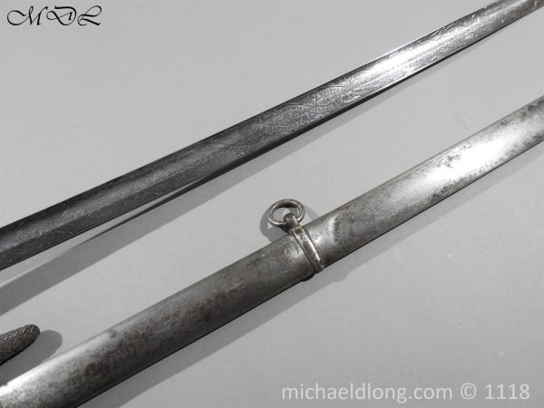 Victorian Royal Marines Light Infantry Presentation Sword - Image 29