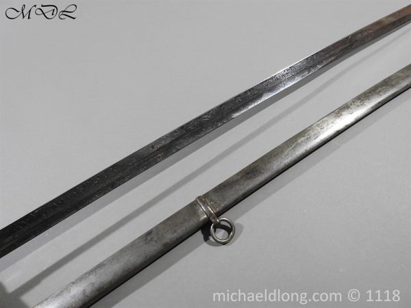 Victorian Royal Marines Light Infantry Presentation Sword - Image 25