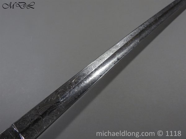 Victorian Royal Marines Light Infantry Presentation Sword - Image 13