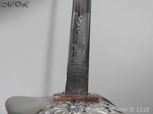 British ER2 Wilkinson Sword Officers Sword - Image 12