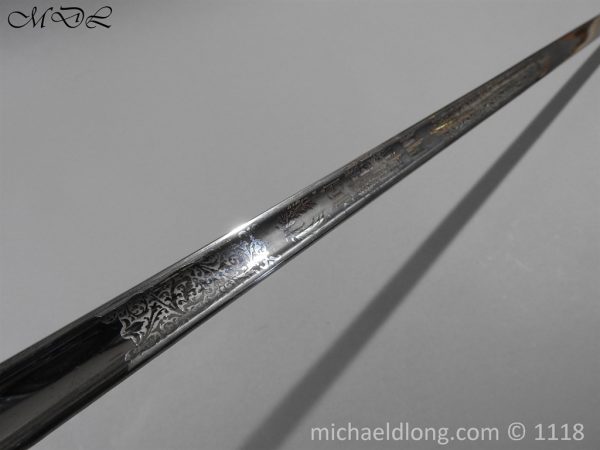 British ER2 Wilkinson Sword Officers Sword - Image 14