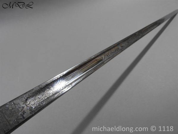 British ER2 Wilkinson Sword Officers Sword - Image 16