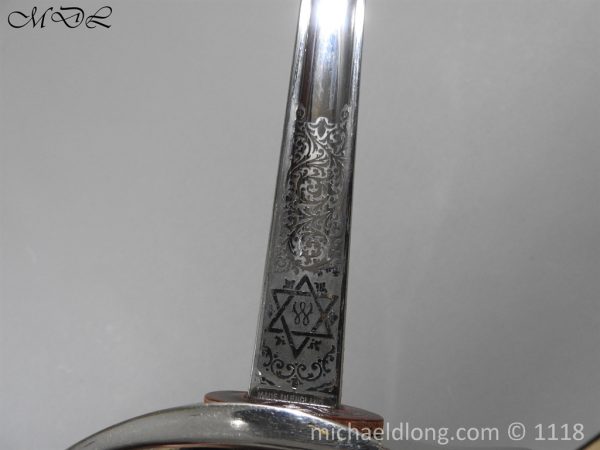 British ER2 Wilkinson Sword Officers Sword - Image 17
