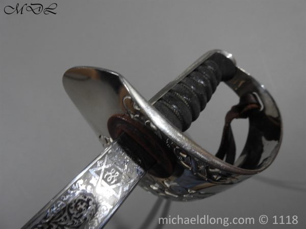 British ER2 Wilkinson Sword Officers Sword - Image 23