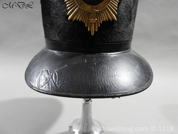 British 1855 Shako 82nd Regiment - Image 17