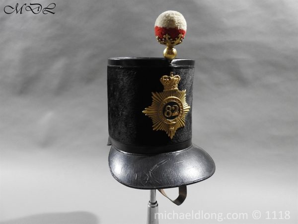 British 1855 Shako 82nd Regiment - Image 6