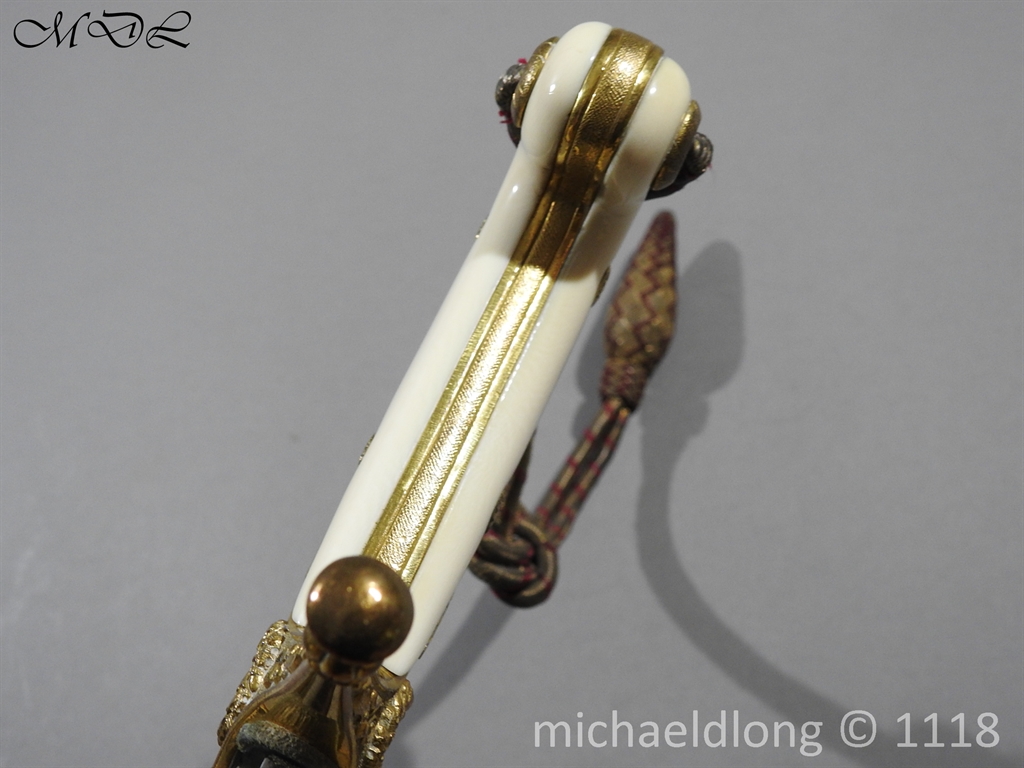 British Officer's Mameluke - Major General L. V. Swaine, CB. CMG - Image 9