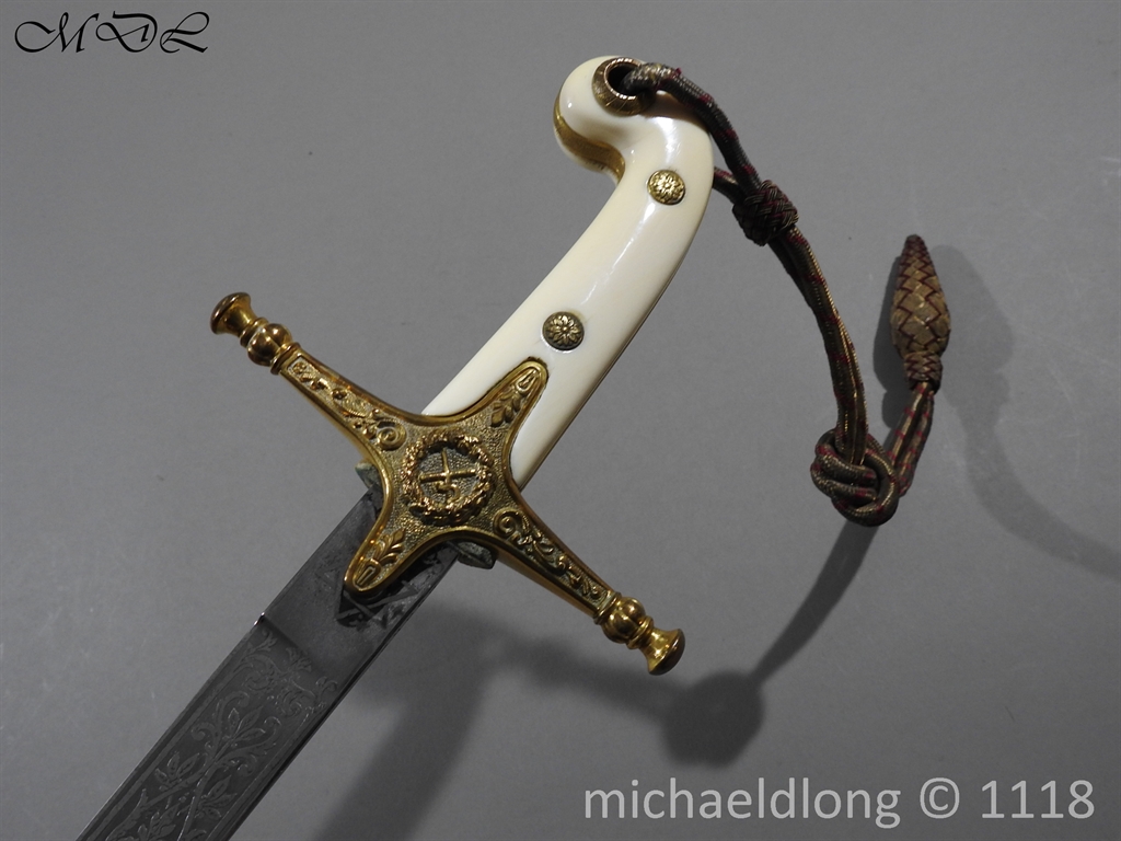 British Officer's Mameluke - Major General L. V. Swaine, CB. CMG - Image 5