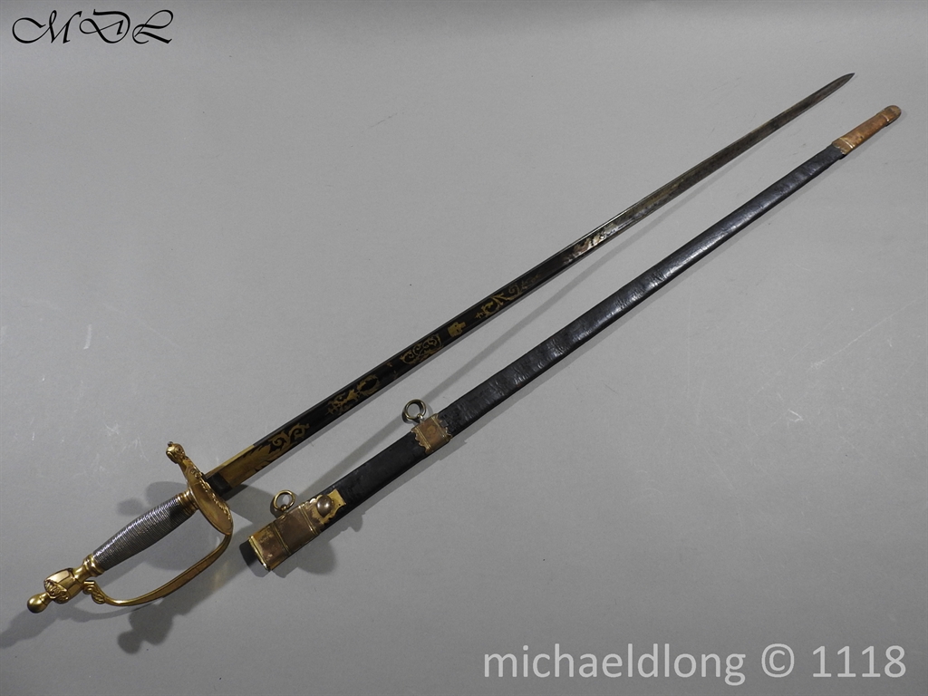 British 1796 Infantry Officer's sword – Michael D Long Ltd