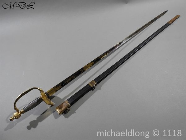 British 1796 Infantry Officer's sword - Image 26