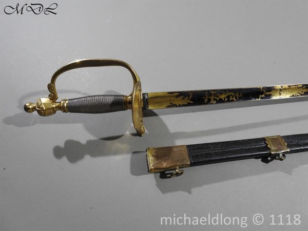 British 1796 Infantry Officer's sword - Image 25